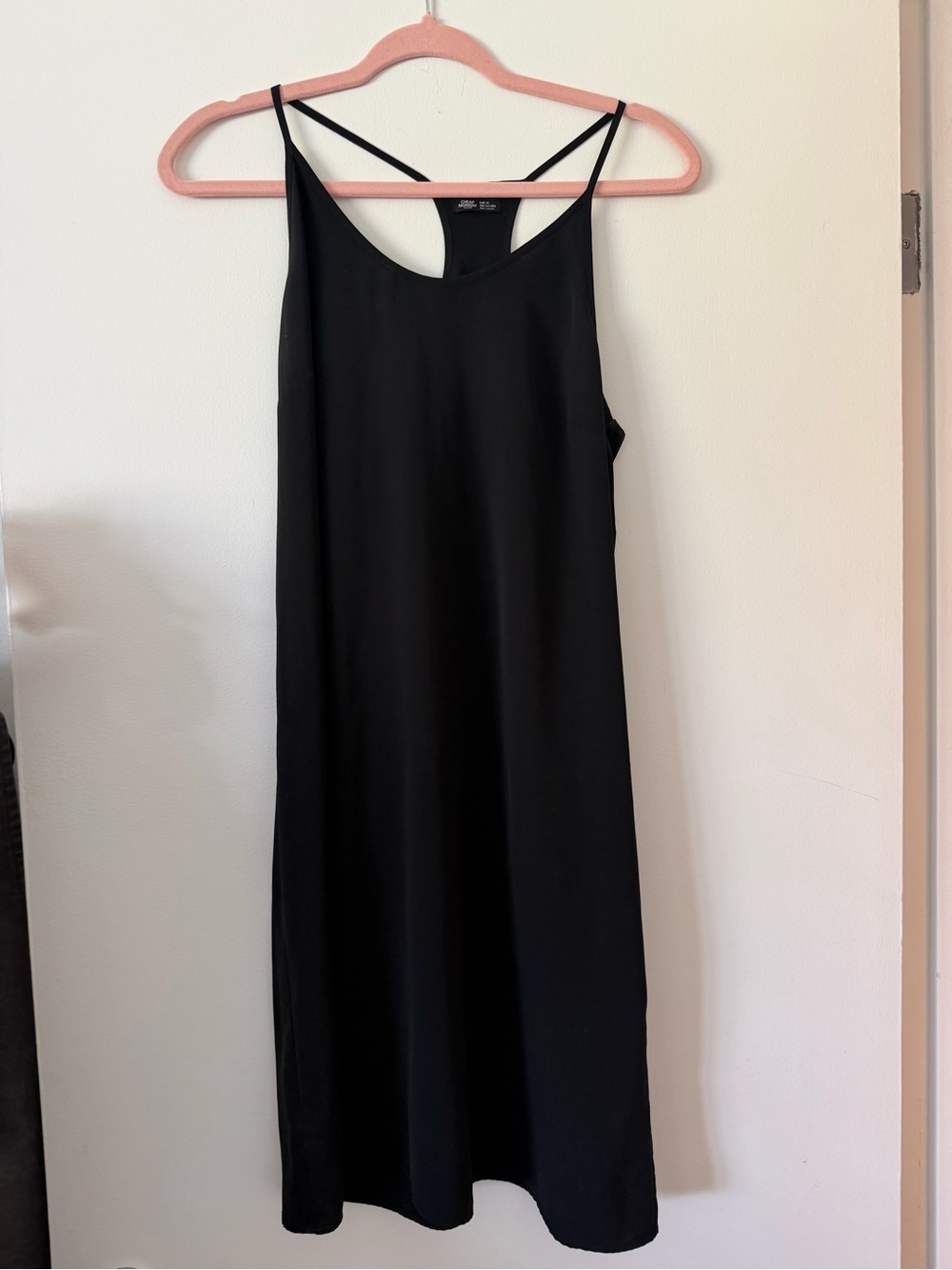 Cheap Monday Black Strappy Slip Midi Dress